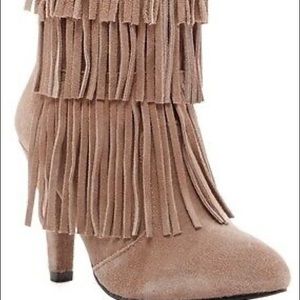 Catherine malandrino suede booties